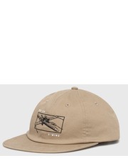 Czapka czapka bawełniana  x Star Wars kolor beżowy z nadrukiem - Answear.com Dc