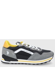 Sneakersy męskie . buty kolor szary - Answear.com U.S. Polo Assn