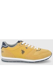 Sneakersy męskie . buty kolor żółty - Answear.com U.S. Polo Assn