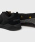 Buty sportowe Caterpillar sneakersy skórzane Transmit kolor czarny
