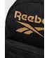 Plecak Reebok plecak damski kolor czarny duży gładki