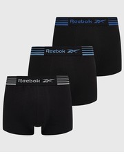 Bielizna męska bokserki F8404 (3-pack) męskie kolor czarny - Answear.com Reebok