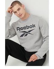 Bluza męska bluza męska kolor szary melanżowa - Answear.com Reebok