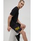 T-shirt - koszulka męska Reebok t-shirt treningowy AC+ Dreamblend kolor czarny gładki