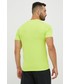 T-shirt - koszulka męska Reebok t-shirt treningowy Tech kolor zielony gładki