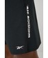 Krótkie spodenki męskie Reebok szorty treningowe Graphic Strength męskie kolor czarny