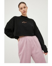 Bluza bluza damska kolor czarny z aplikacją - Answear.com Reebok
