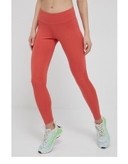 Legginsy legginsy treningowe damskie kolor pomarańczowy gładkie - Answear.com Reebok