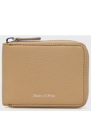Portfel Marc OPolo portfel skórzany damski kolor beżowy - Answear.com Marc O'Polo
