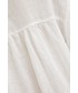 Sukienka Marc O'Polo Marc OPolo sukienka lniana kolor biały mini oversize