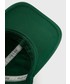 Czapka Marc O'Polo Marc OPolo czapka bawełniana kolor zielony z aplikacją