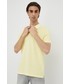 T-shirt - koszulka męska Marc O'Polo Marc OPolo polo bawełniane kolor żółty gładki