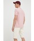 T-shirt - koszulka męska Marc O'Polo Marc OPolo polo bawełniane kolor różowy gładki