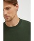 T-shirt - koszulka męska Marc O'Polo Marc OPolo t-shirt bawełniany kolor zielony gładki