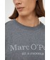 T-shirt - koszulka męska Marc O'Polo Marc OPolo longsleeve bawełniany kolor szary melanżowy