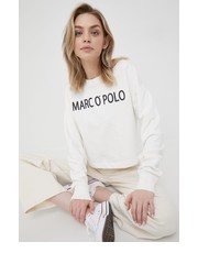 Bluza Marc OPolo bluza bawełniana damska kolor biały z nadrukiem - Answear.com Marc O'Polo
