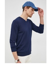 Sweter męski sweter bawełniany męski kolor granatowy lekki - Answear.com Liu Jo
