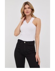 Bluzka top damski kolor biały - Answear.com Liu Jo