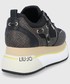 Sneakersy Liu Jo Buty  Super Maxi Wonder 5 kolor brązowy na platformie