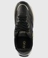 Sneakersy Liu Jo sneakersy skórzane Maxi Wonder 01 kolor czarny