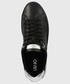 Sneakersy Liu Jo sneakersy skórzane Silvia 65 kolor czarny