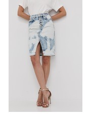 Spódnica spódnica jeansowa mini prosta - Answear.com Liu Jo