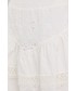 Spódnica Liu Jo spódnica bawełniana kolor biały mini rozkloszowana