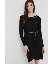 Sukienka sukienka kolor czarny mini rozkloszowana - Answear.com Liu Jo