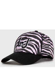 Czapka czapka kolor czarny wzorzysta - Answear.com Liu Jo