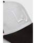Czapka Liu Jo czapka kolor biały z aplikacją