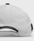 Czapka Liu Jo czapka kolor biały z aplikacją