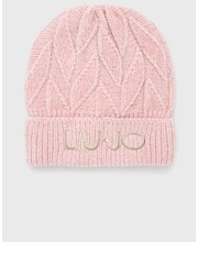 Czapka czapka kolor różowy - Answear.com Liu Jo