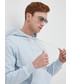 Bluza męska Liu Jo bluza bawełniana męska z kapturem z aplikacją