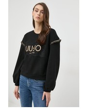 Bluza bluza damska kolor czarny z aplikacją - Answear.com Liu Jo