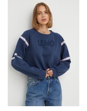 Bluza bluza damska kolor granatowy z aplikacją - Answear.com Liu Jo
