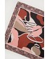 Szalik Liu Jo apaszka damska kolor różowy wzorzysta