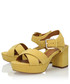 Sandały 3i Żółte sandały