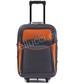 Torba podróżna Pellucci Mała kabinowa walizka  102 S Szaro Pomarańczowa