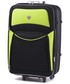 Torba podróżna Pellucci Duża walizka  102 L Czarno Zielona