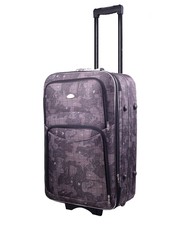 walizka Mała kabinowa walizka  773 S - Brązowa - kemer.pl