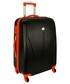 Walizka Pellucci Mała walizka kabinowa  883 S - Czarno Pomarańczowa