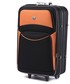 Walizka Pellucci Bardzo mała kabinowa walizka  102 XS Czarno Pomarańczowa