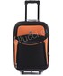 Walizka Pellucci Bardzo mała kabinowa walizka  102 XS Czarno Pomarańczowa
