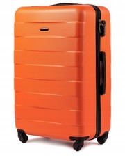 walizka Duża walizka  401 L Pomarańczowa - kemer.pl