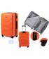 Walizka Kemer Mała kabinowa walizka  401 S Pomarańczowa