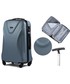 Walizka Kemer Mała kabinowa walizka  518 S Metaliczny Niebieski