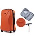 Walizka Kemer Średnia walizka  518 M Pomarańczowa