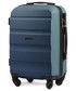Walizka Kemer Mała kabinowa walizka  AT01 S Metaliczny Niebieski