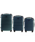 Walizka Kemer Średnia walizka  608 M Metaliczny Niebieski