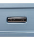 Walizka Kemer Mała kabinowa walizka  401 S Metaliczny Niebieski